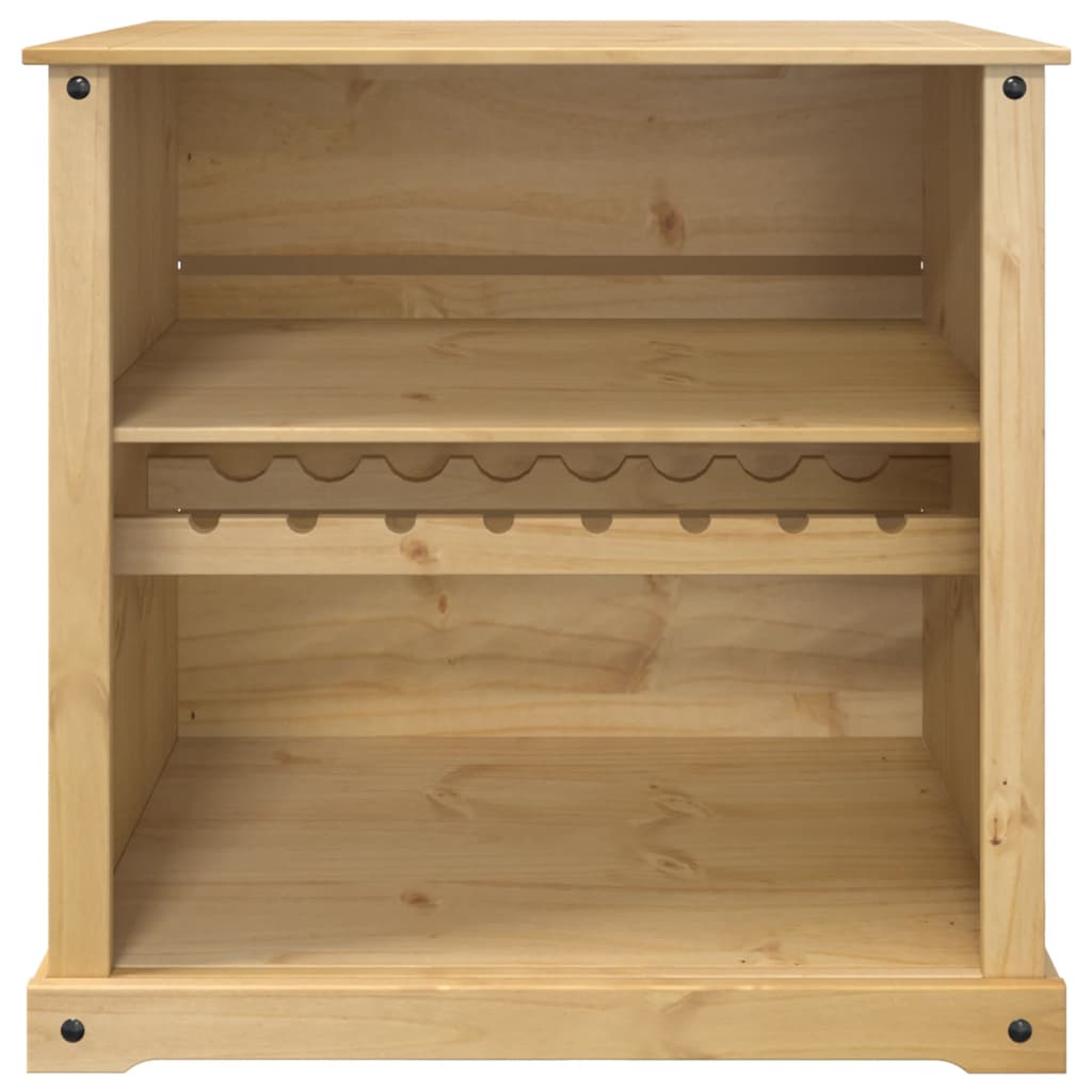 Viinikaappi Corona 107,5X51X105,5 Cm Täysi Mänty