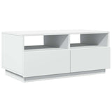 Sohvapöytä Led-Valoilla 90X49X40 Cm