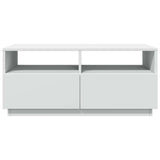 Sohvapöytä Led-Valoilla 90X49X40 Cm