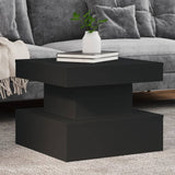 Sohvapöytä Led-Valoilla 50X50X40 Cm