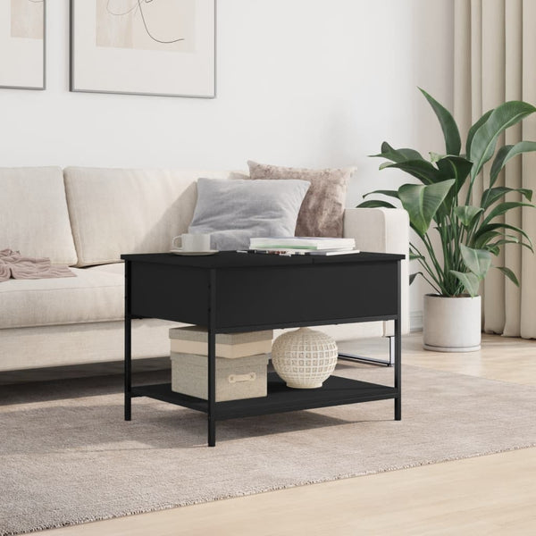 Sohvapöytä 70X50X50 Cm Tekninen Puu Ja Metalli