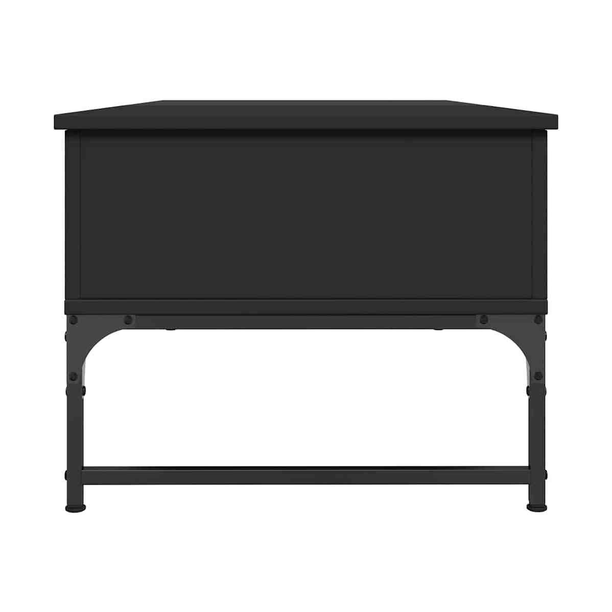 Sohvapöytä 100X50X40 Cm Tekninen Puu Ja Metalli