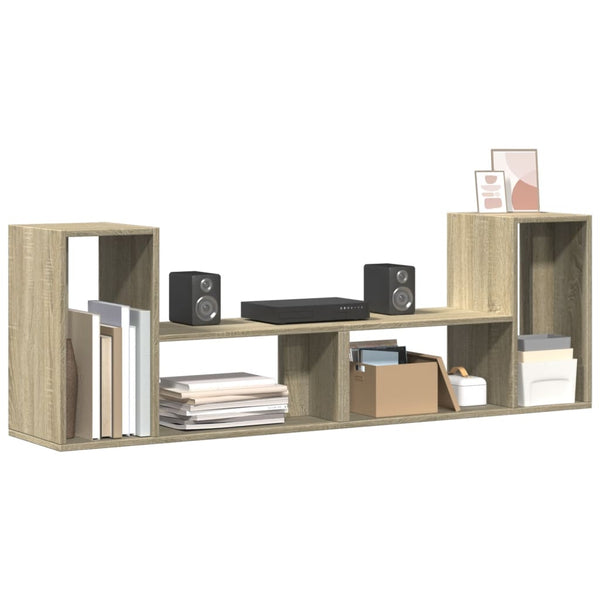 Tv-Tasot 2 Kpl Sonoma-Tammi 75X30X50 Cm Lastulevy