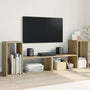 Tv-Tasot 2 Kpl Sonoma-Tammi 75X30X50 Cm Lastulevy