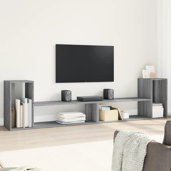 Tv-Tasot 2 Kpl Sonoma-Tammi 75X30X50 Cm Lastulevy