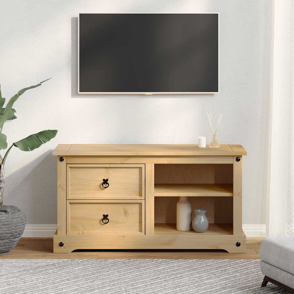 Tv-Taso Corona 100X40X52 Cm Täysi Mänty