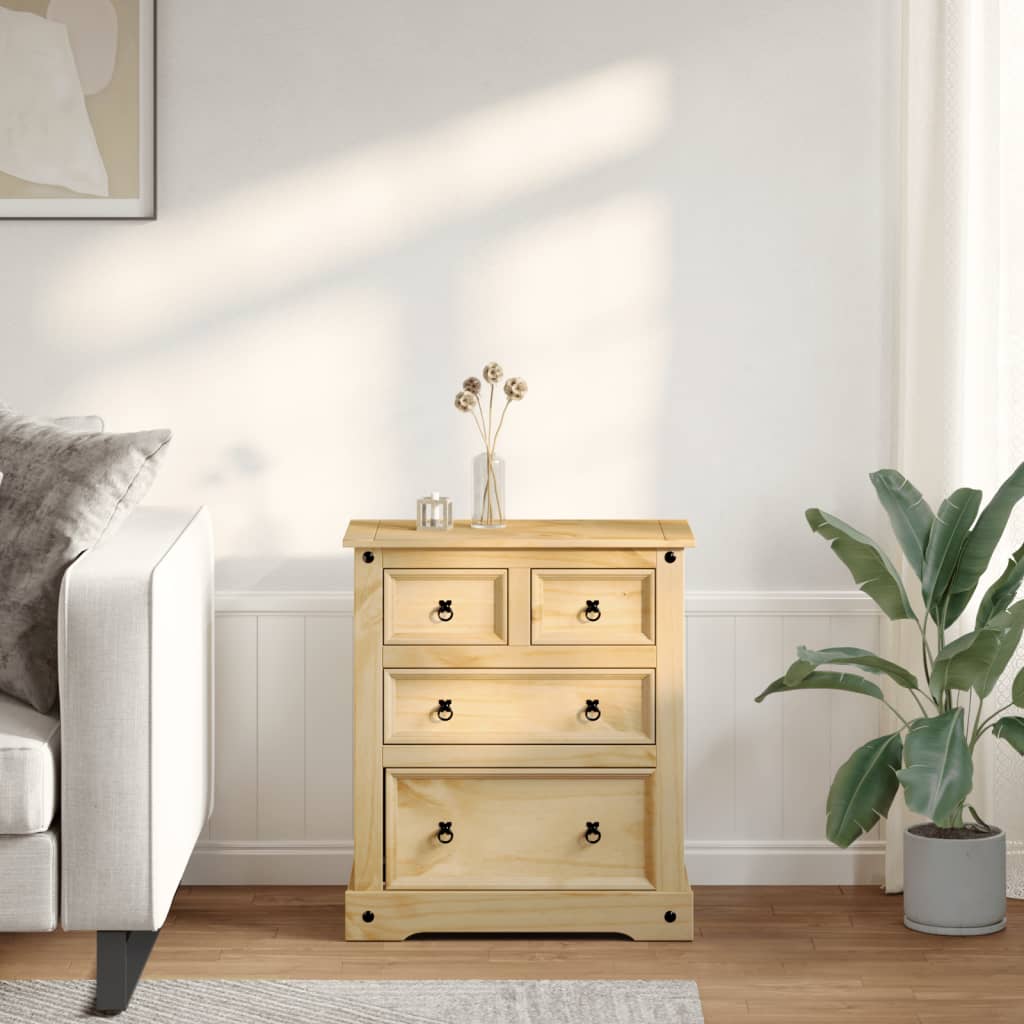 Lipasto Corona 80X43X91 Cm Täysi Mänty