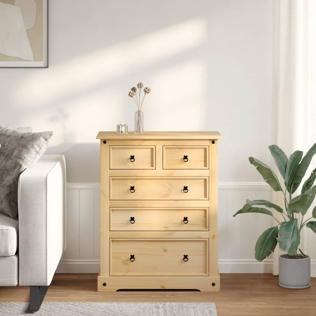 Lipasto Corona 92X48X114 Cm Täysi Mänty