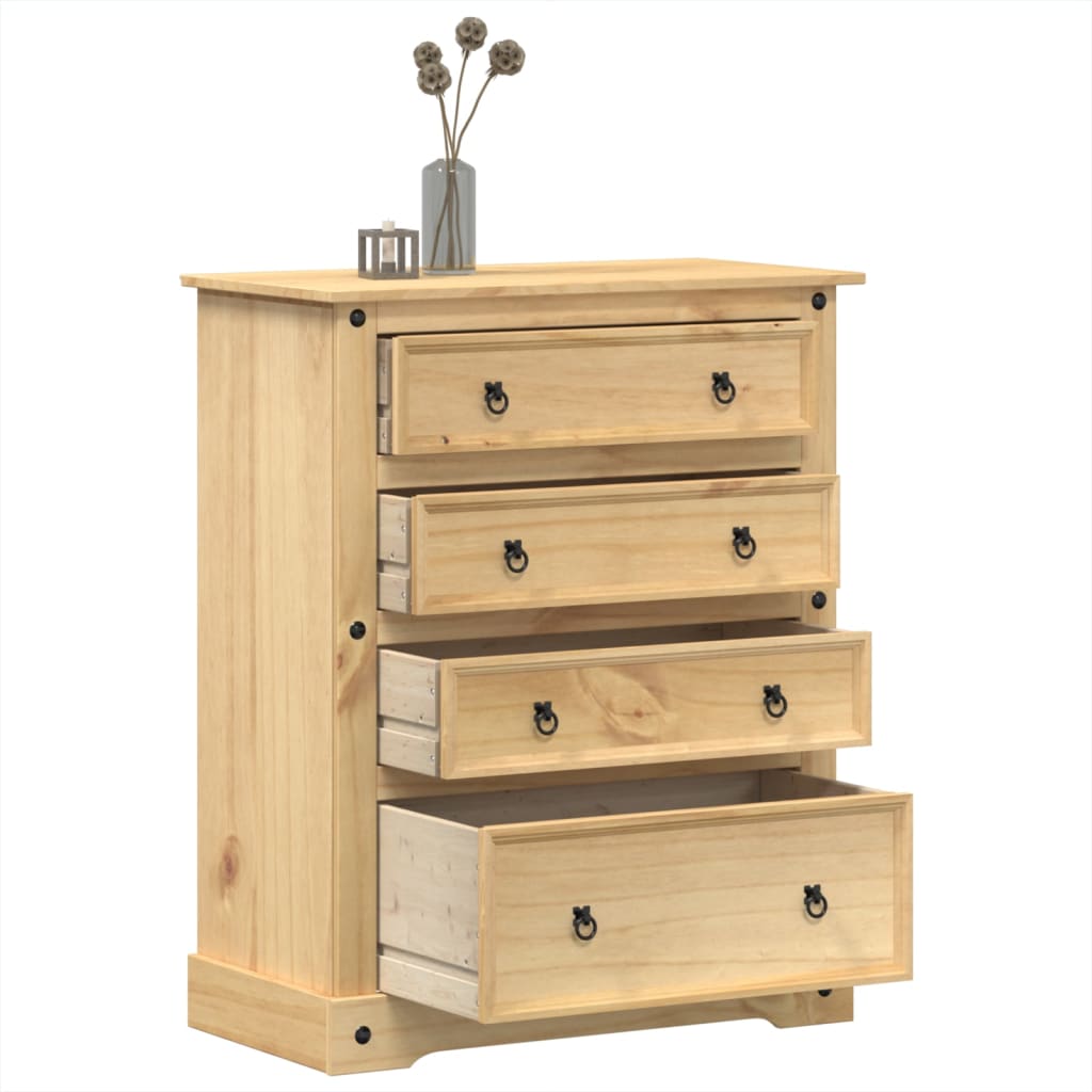 Lipasto Corona 92X48X114 Cm Täysi Mänty