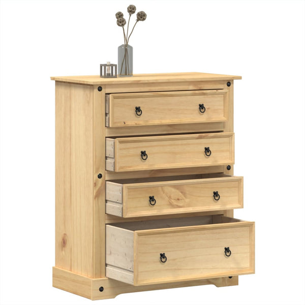 Lipasto Corona 92X48X114 Cm Täysi Mänty