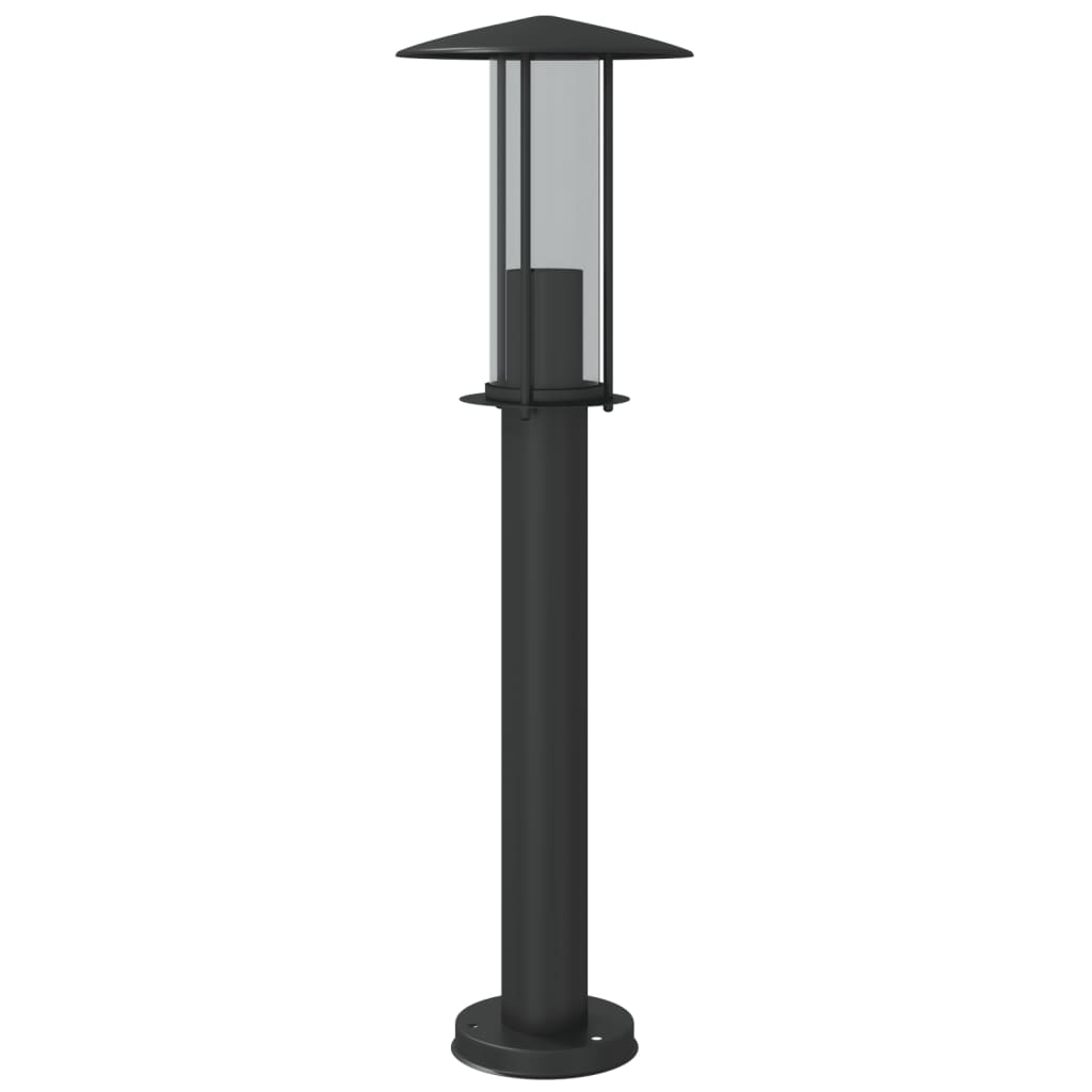 Pylväsvalaisimet 3 Kpl Ruostumaton Teräs 60 Cm