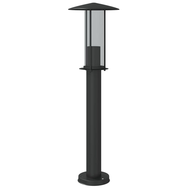 Pylväsvalaisimet 3 Kpl Ruostumaton Teräs 60 Cm