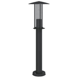 Pylväsvalaisimet 3 Kpl Ruostumaton Teräs 60 Cm
