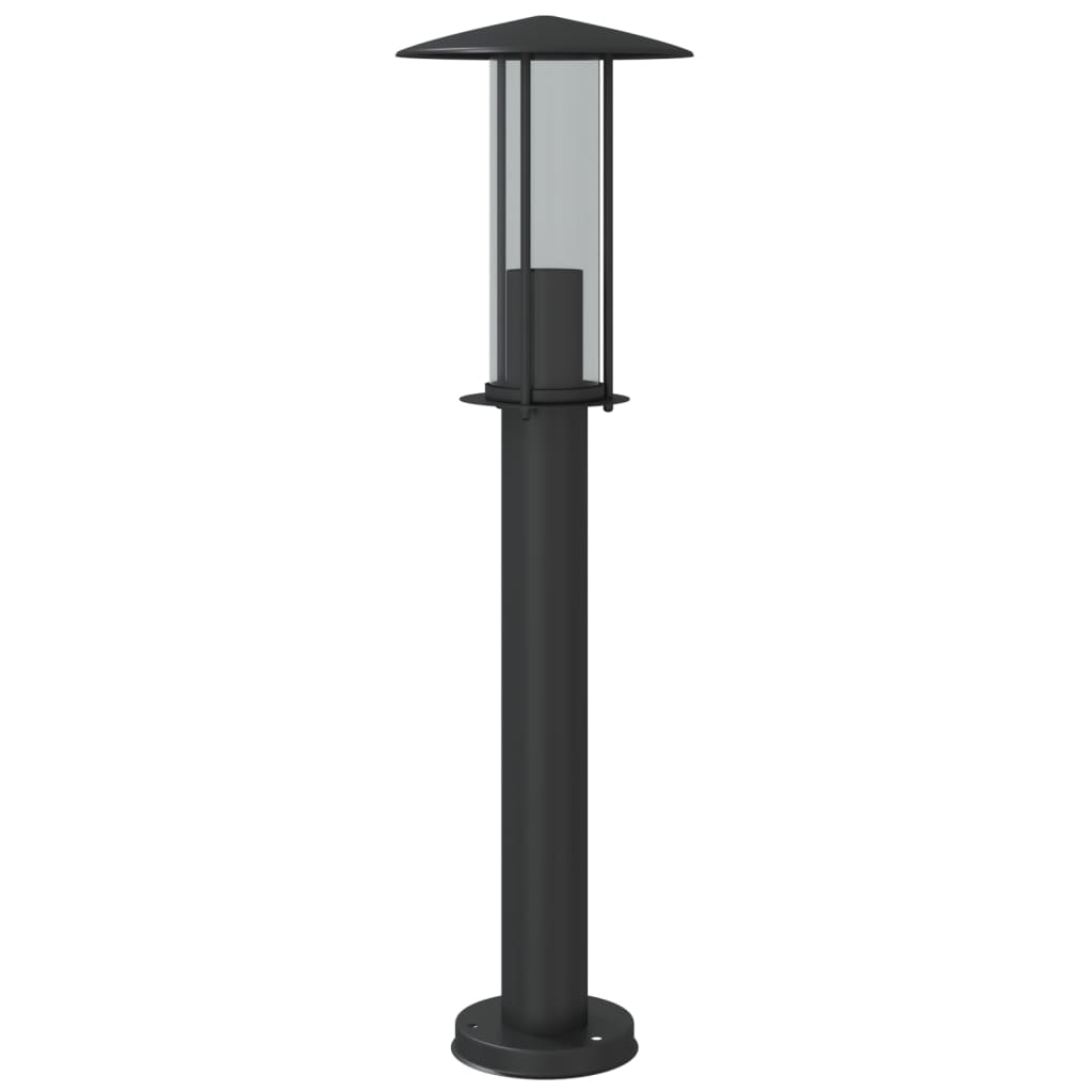Pylväsvalaisimet 3 Kpl Ruostumaton Teräs 60 Cm