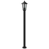 Pylväsvalaisimet 3 Kpl Ruostumaton Teräs 120 Cm