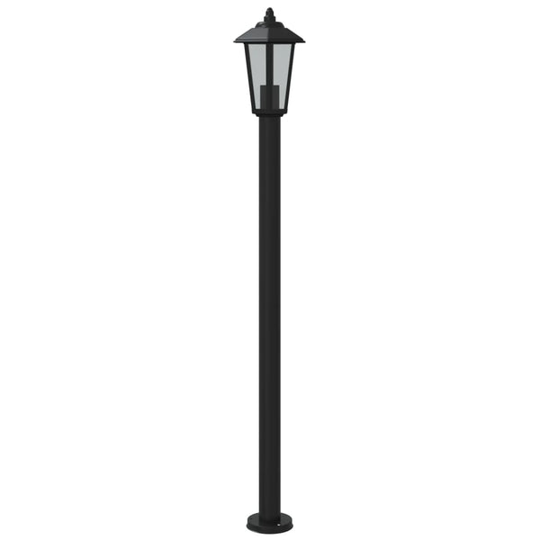 Pylväsvalaisimet 3 Kpl Ruostumaton Teräs 120 Cm