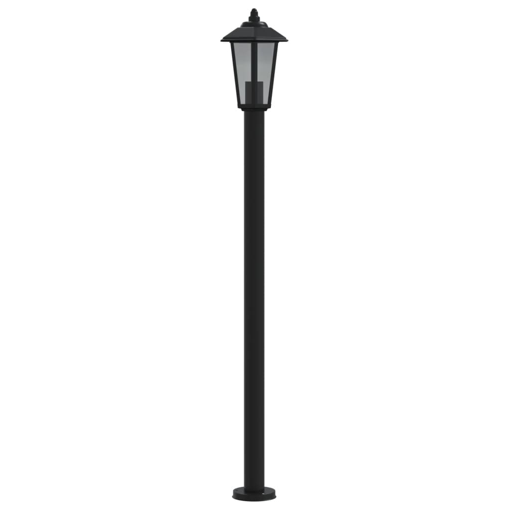 Pylväsvalaisimet 3 Kpl Ruostumaton Teräs 120 Cm