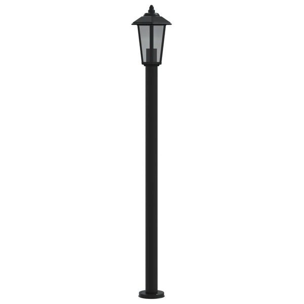 Pylväsvalaisimet 3 Kpl Ruostumaton Teräs 120 Cm