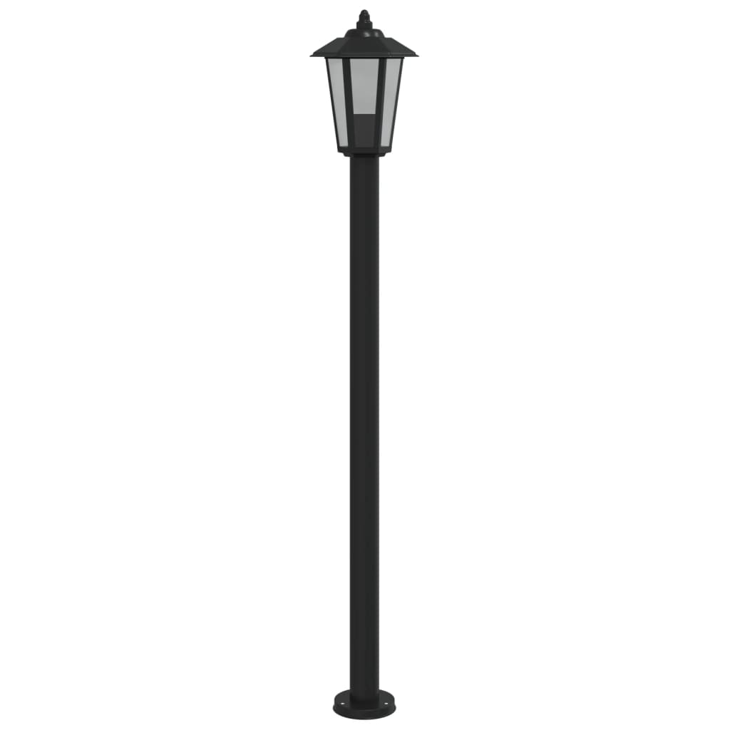 Pylväsvalaisimet 3 Kpl Ruostumaton Teräs 120 Cm