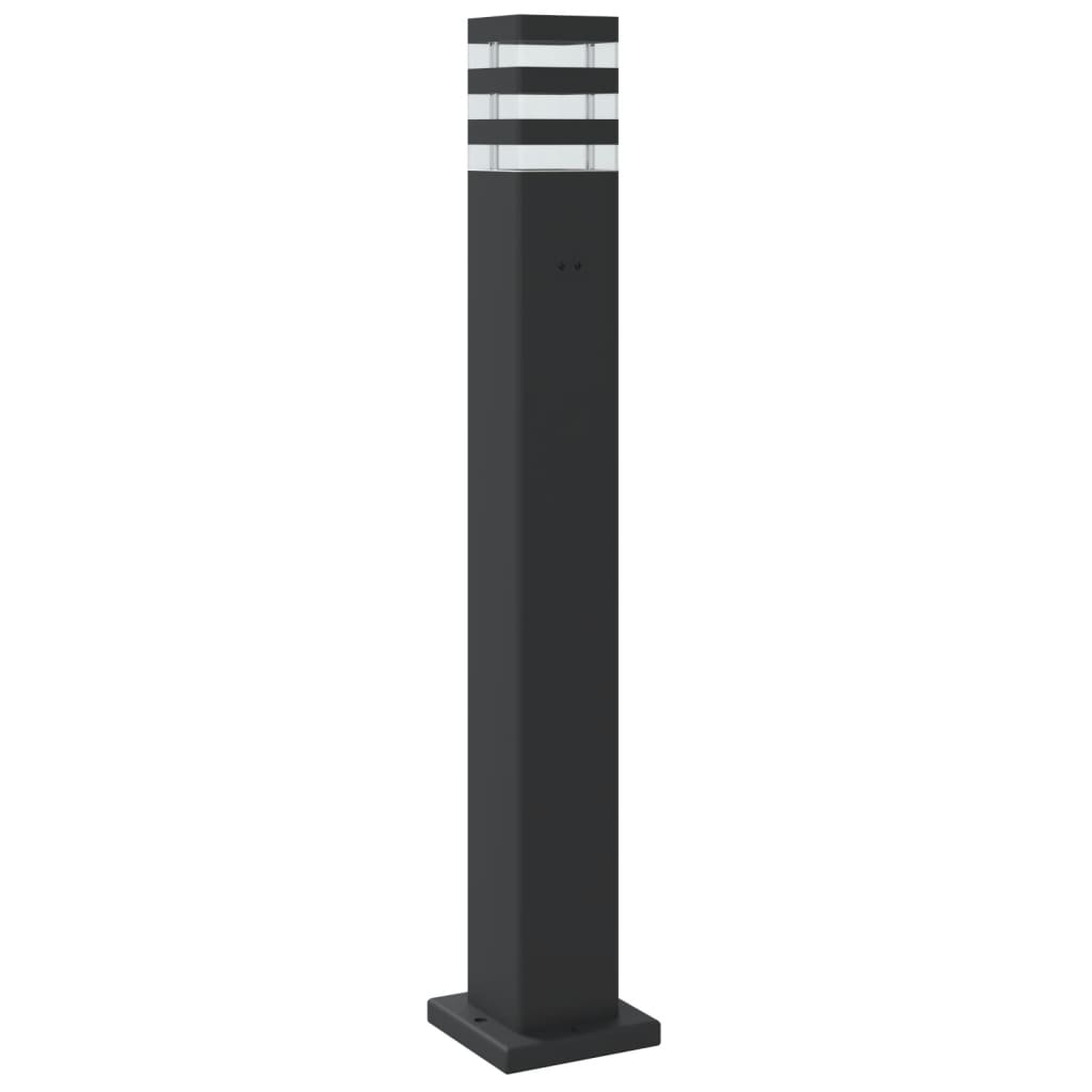 Pylväsvalaisin Musta Alumiini 80 Cm