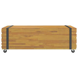 Sohvapöytä 110X45X35 Cm Täysi Tiikki