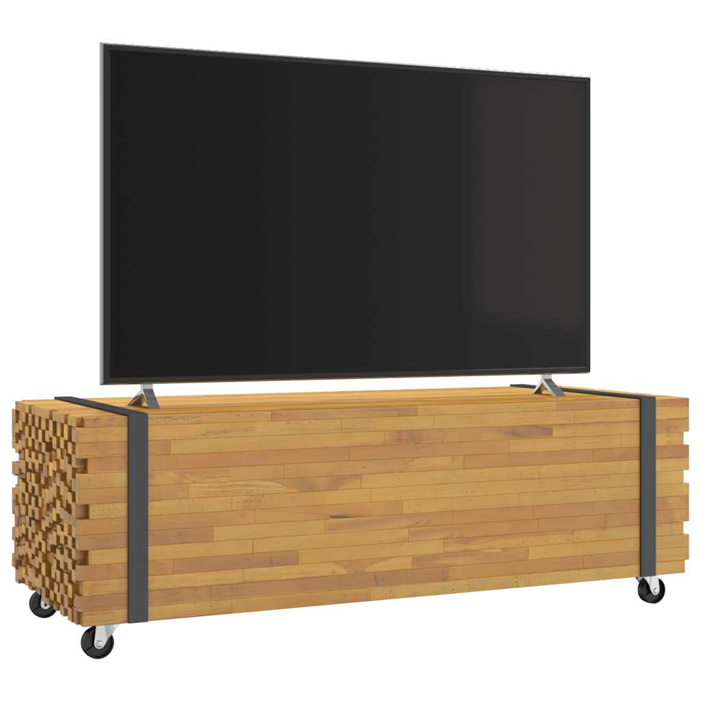 Sohvapöytä 110X45X35 Cm Täysi Tiikki