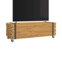 Sohvapöytä 110X45X35 Cm Täysi Tiikki