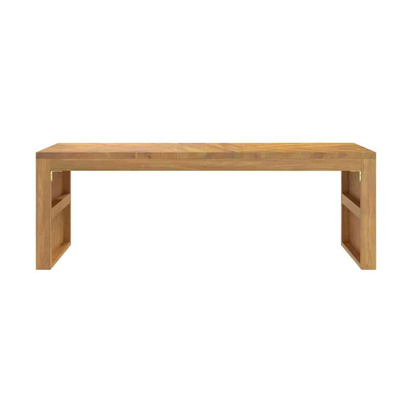 Sohvapöytä 110X35X38 Cm Täysi Tiikki