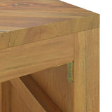 Sohvapöytä 110X35X38 Cm Täysi Tiikki