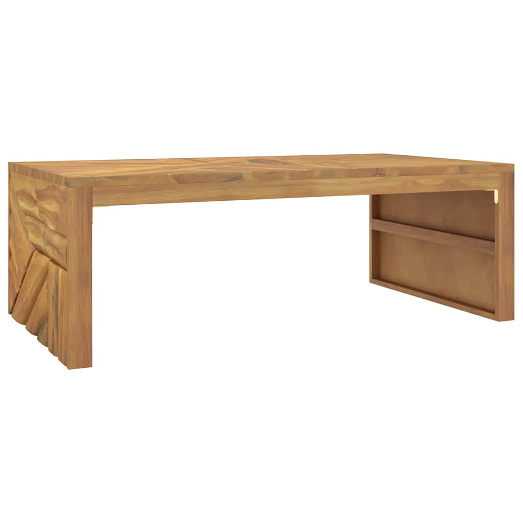 Sohvapöytä 110X60X38 Cm Täysi Tiikki