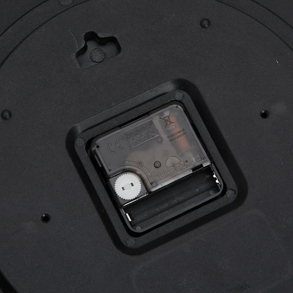 Seinäkello Ø25,5 Cm Polystyreeni Ja Lasi
