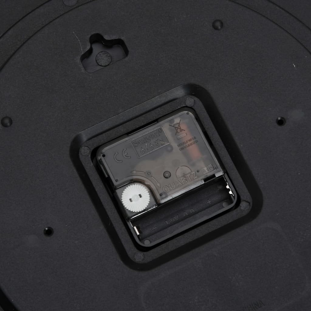 Seinäkello Valaistut Numerot Ja Viisarit Sininen Ø30 Cm