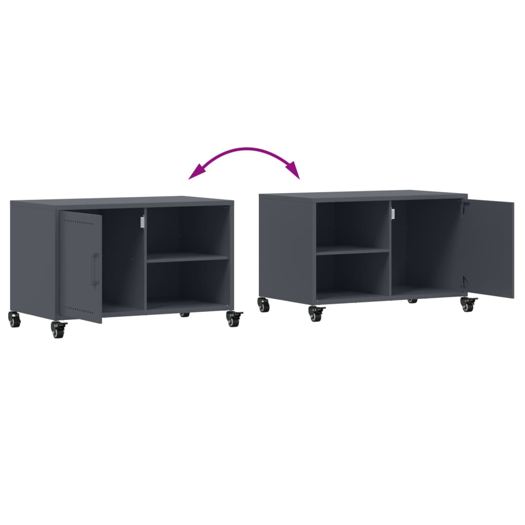 Tv-Taso 68X39X43,5 Cm Teräs