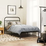 Metallinen Sängynrunko Päädyillä