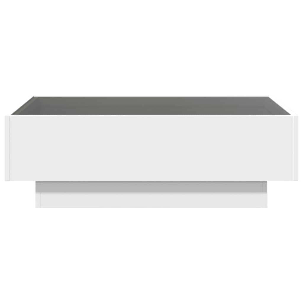 Sohvapöytä Led-Valoilla Tekninen Puu