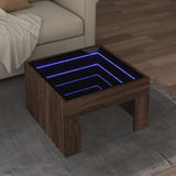 Sohvapöytä Infinity Led-Valoilla Sonoma-Tammi 90X50X30 Cm