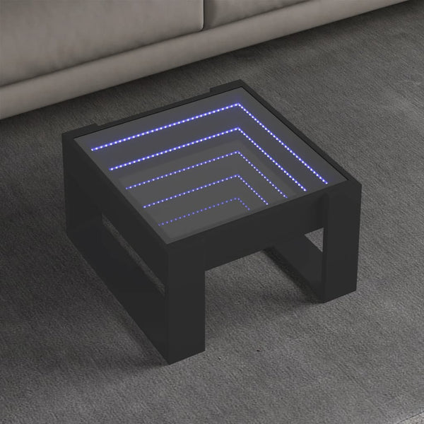Sohvapöytä Infinity Led-Valoilla 70X53X30 Cm