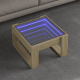 Sohvapöytä Infinity Led-Valoilla 70X53X30 Cm