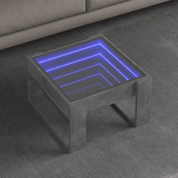 Sohvapöytä Infinity Led-Valoilla 70X53X30 Cm