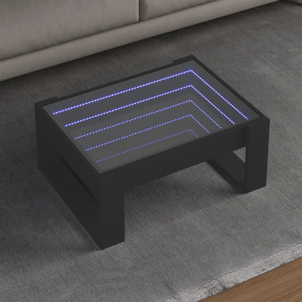 Sohvapöytä Infinity Led-Valoilla 70X53X30 Cm
