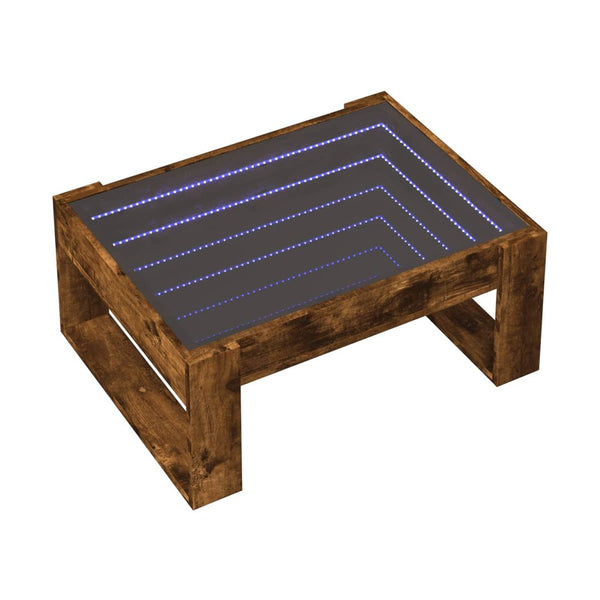 Sohvapöytä Infinity Led-Valoilla 70X53X30 Cm