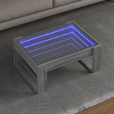 Sohvapöytä Infinity Led-Valoilla 70X53X30 Cm