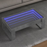 Sohvapöytä Infinity Led-Valoilla 70X53X30 Cm