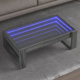 Sohvapöytä Infinity Led-Valoilla 70X53X30 Cm