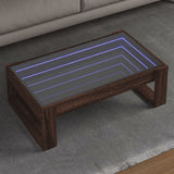 Sohvapöytä Infinity Led-Valoilla 70X53X30 Cm