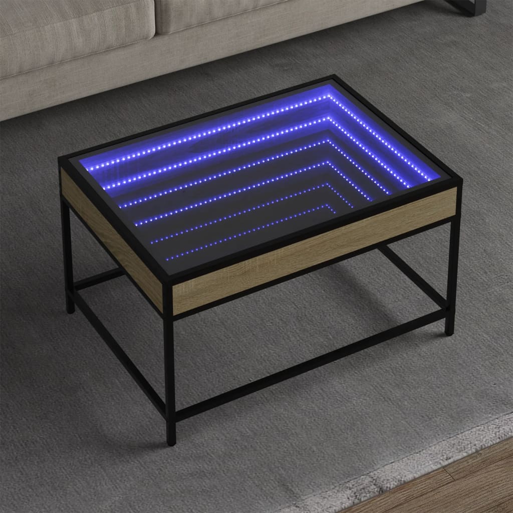 Sohvapöytä Infinity Led-Valoilla