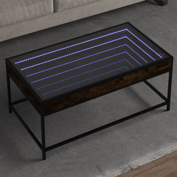 Sohvapöytä Infinity Led-Valoilla