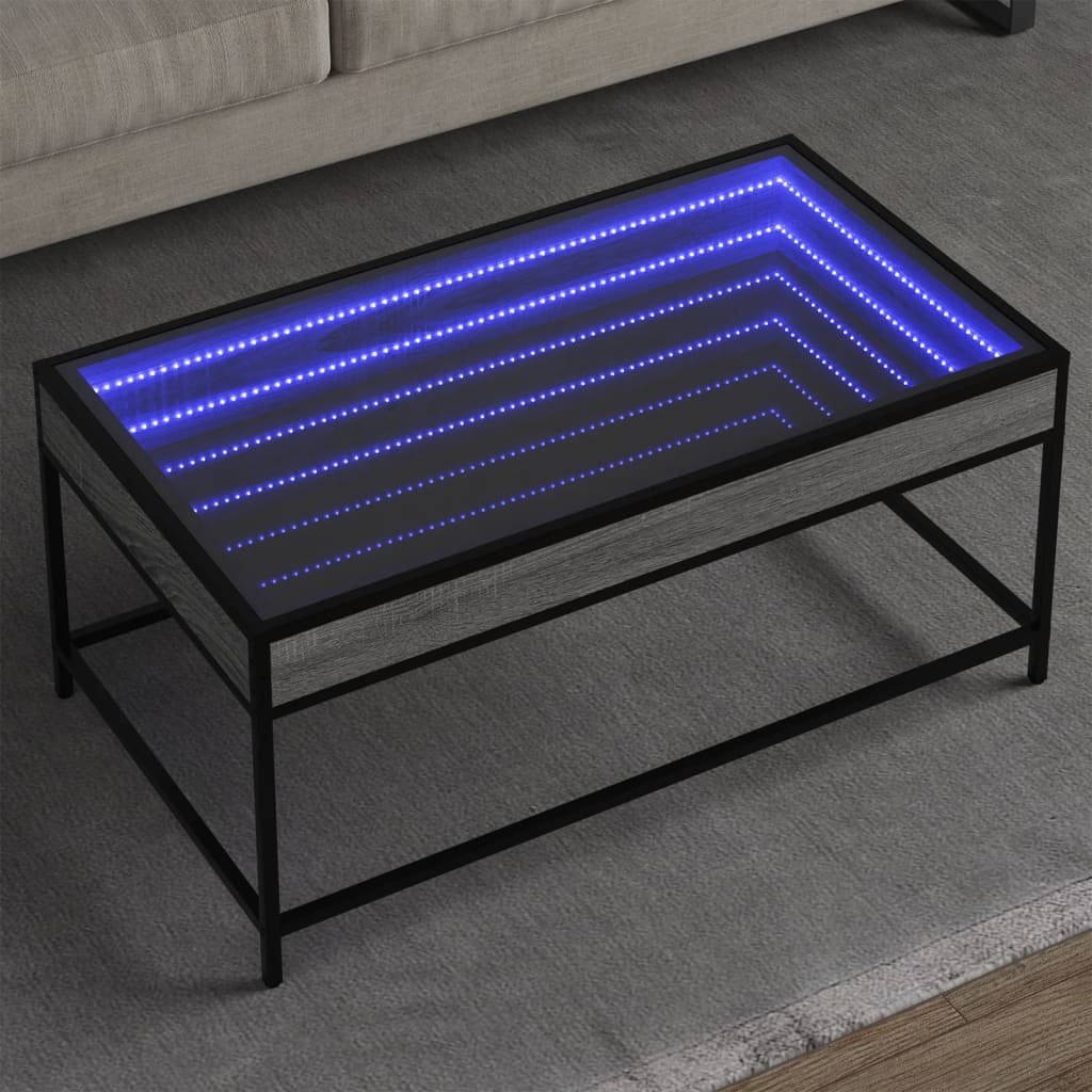 Sohvapöytä Infinity Led-Valoilla