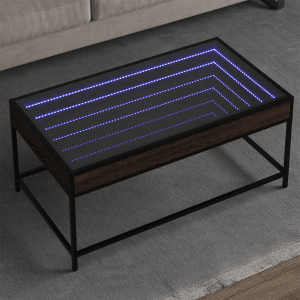 Sohvapöytä Infinity Led-Valoilla