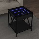 Sohvapöytä Infinity Led-Valoilla Sonoma-Tammi